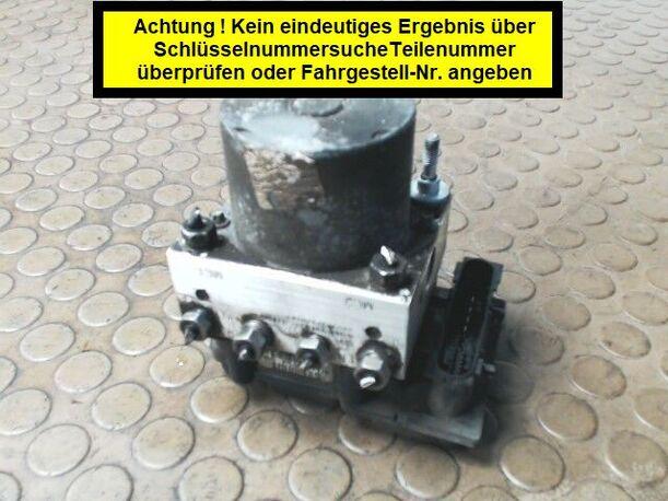Foto: HAUPTBREMSAGGREGAT ABS eines Fiat Punto 1.2 16V CD