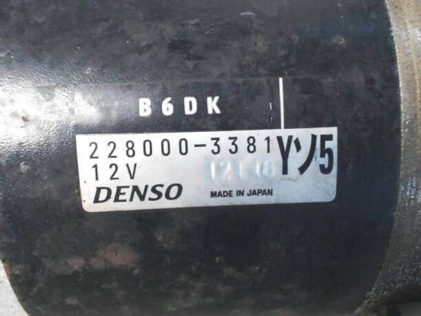 Foto: ANLASSER / STARTER DENSO eines Mazda 323 F 1.5 CD