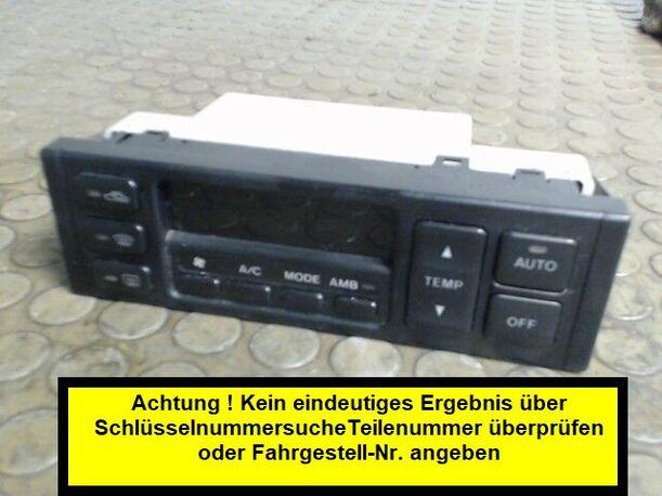 Foto: HEIZUNGSBETÄTIGUNG eines Mazda 626 2.0 Top