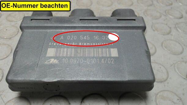 Foto: STEUERGERÄT BREMSASSISTENT eines Mercedes-Benz E 200 T Top