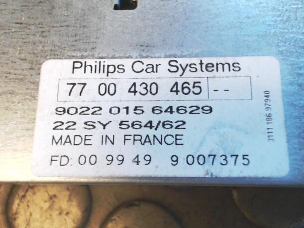 Foto: NAVIRECHNER eines Renault Scenic 2.0 16V GL