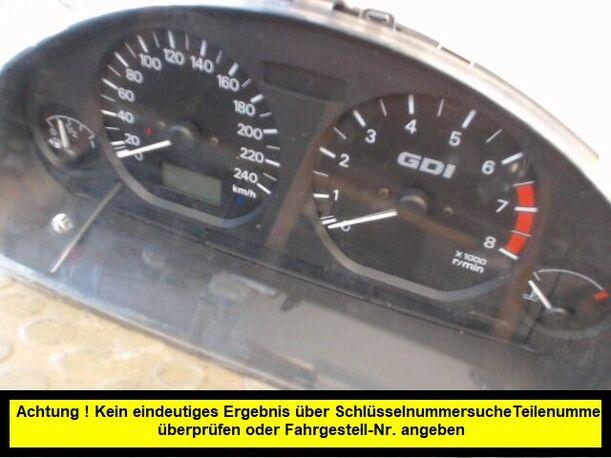 Foto: TACHOANZEIGE eines Mitsubishi Carisma GDI 1.3I