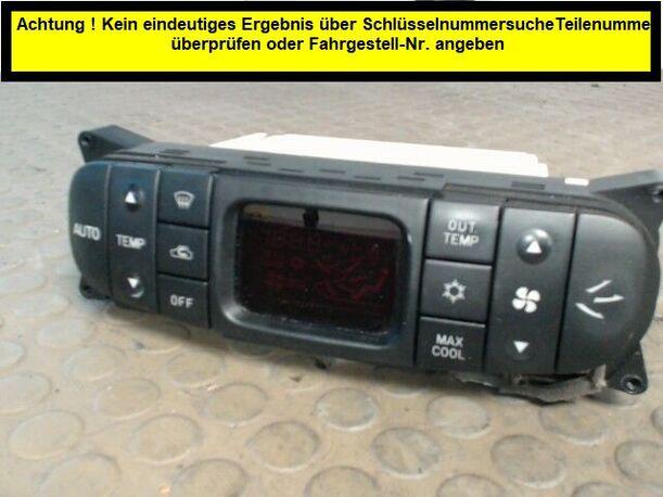 Foto: HEIZUNGSBETÄTIGUNG eines Mitsubishi Carisma GDI