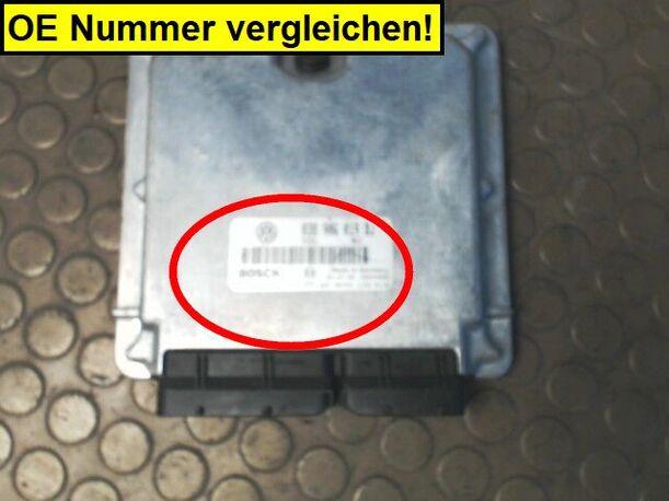Foto: STEUERGERÄT EINSPRITZUNG eines VW Passat Variant 1.9 TDI GL