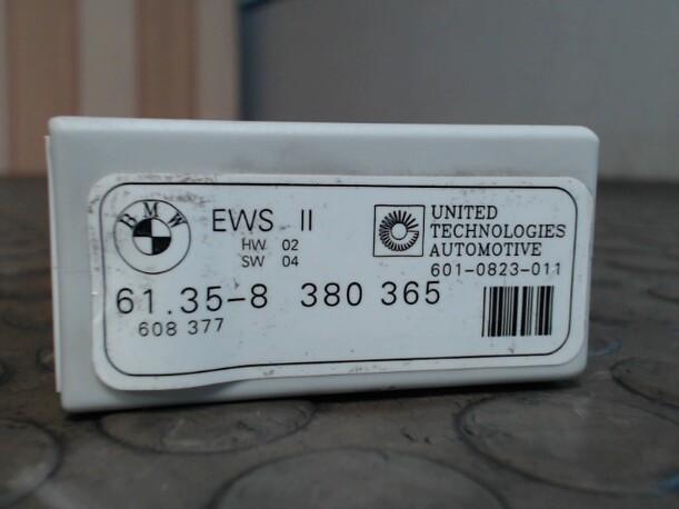 Foto: STEUERGERÄT WEGFAHRSPERRE eines BMW 316i compact
