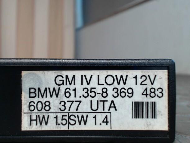 Foto: GRUNDMODUL IV LOW eines BMW 316i compact