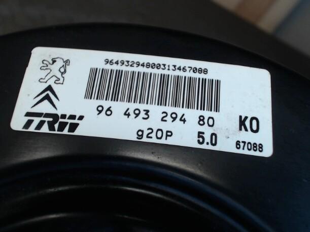 Foto: BREMSKRAFTVERSTÄRKER eines Citroen C3 Pluriel 1.4