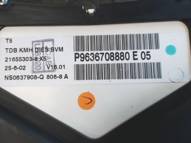 Foto: TACHOEINHEIT eines Peugeot 307 HDi Break 90