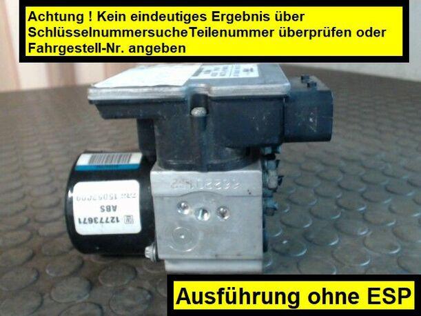 Foto: HAUPTBREMSAGGREGAT ABS eines Opel Vectra 1.9 CDTI DPF CD