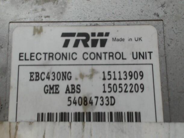 Foto: HAUPTBREMSAGGREGAT ABS eines Opel Vectra 1.9 CDTI DPF CD