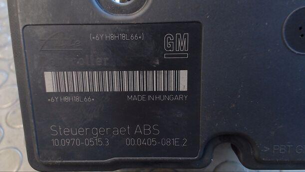 Foto: HAUPTBREMSAGGREGAT ABS eines Opel Zafira 1.9 CDTI