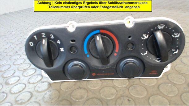 Foto: HEIZUNGSBETÄTIGUNG eines Ford Fiesta 1.4