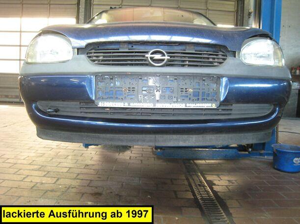 Foto: STOßFÄNGER / STOßSTANGE VORNE eines Opel Corsa 12V GT