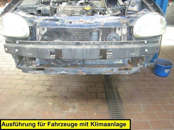 Foto: VERSTÄRKUNG VORN eines Opel Corsa 12V GT