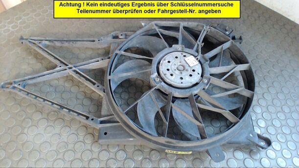 Foto: ELEKTROLÜFTER eines Opel Zafira 1.8