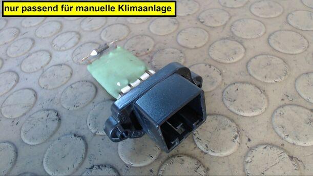 Foto: HEIZUNGSGEBLÄSEWIDERSTAND eines Ford Fiesta 1.4 GL