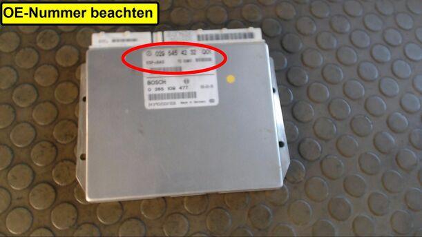 Foto: STEUERGERÄT ESP/ BAS eines Mercedes-Benz A 160 CLX