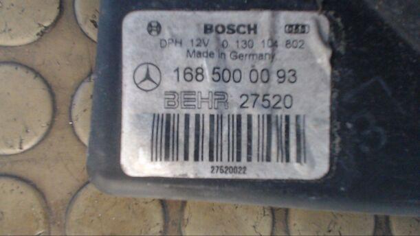 Foto: ELEKTROLÜFTER eines Mercedes-Benz A 160 CLX