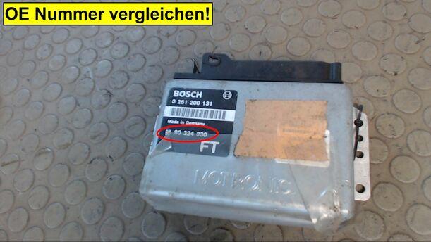 Foto: STEUERGERÄT EINSPRITZUNG eines Opel Vectra GL