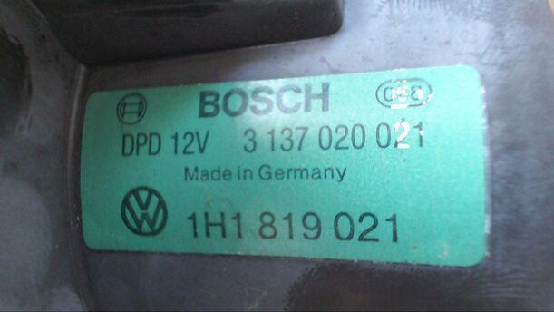 Foto: HEIZUNGSGEBLÄSE eines VW Golf Variant 1.4