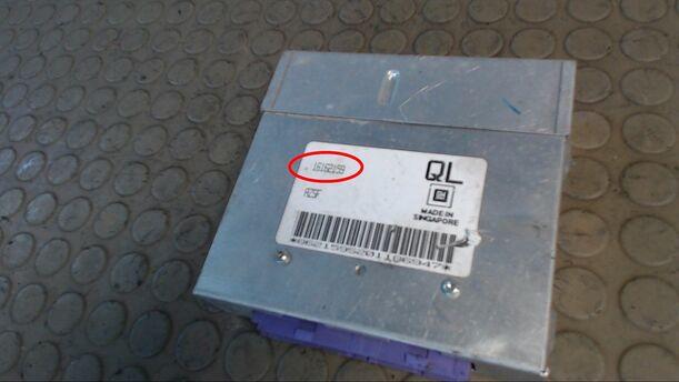 Foto: STEUERGERÄT EINSPRITZUNG eines Opel Vectra CD