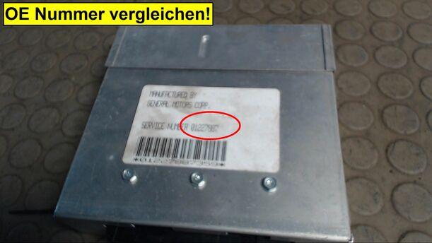 Foto: STEUERGERÄT EINSPRITZUNG eines Opel Kadett e California