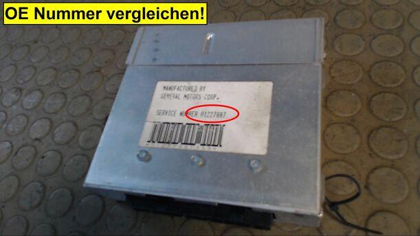 Foto: STEUERGERÄT EINSPRITZUNG eines Opel Kadett e California