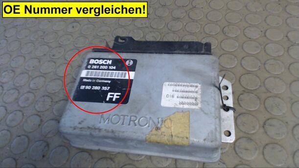 Foto: STEUERGERÄT EINSPRITZUNG eines Opel Vectra GL
