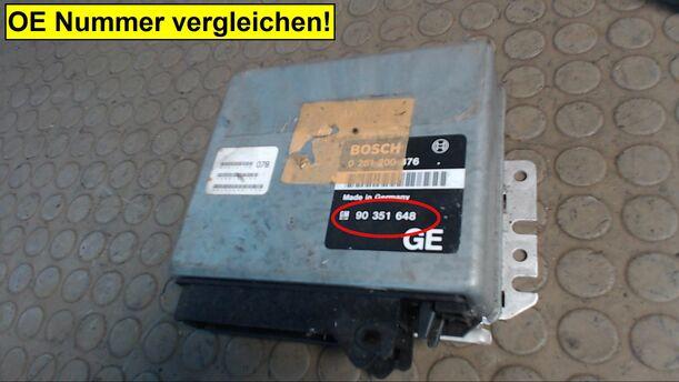 Foto: STEUERGERÄT EINSPRITZUNG eines Opel Vectra GL