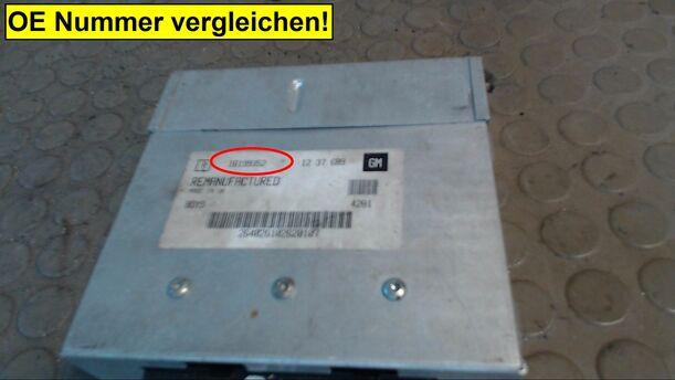 Foto: STEUERGERÄT EINSPRITZUNG eines Opel Kadett e GL