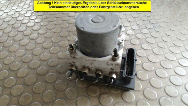 Foto: HAUPTBREMSAGGREGAT ABS eines Peugeot 307 75