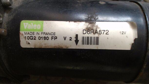 Foto: ANLASSER / STARTER VALEO eines Peugeot 307 75