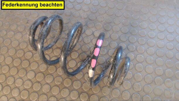 Foto: HINTERFEDER RECHTS eines Audi A6 2.4