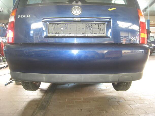 Foto: STOßSTANGE / STOSSFÄNGER HINTEN eines VW Polo Variant 100