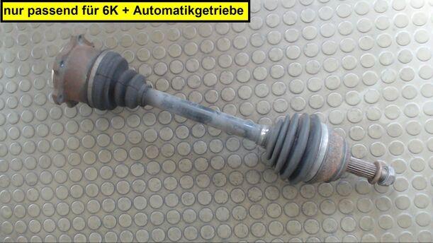 Foto: ANTRIEBSWELLE LINKS (6K-Automatik) eines VW Polo Variant 100