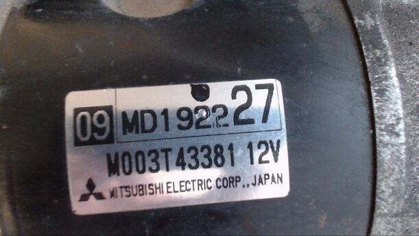 Foto: ANLASSER / STARTER eines Mitsubishi Lancer