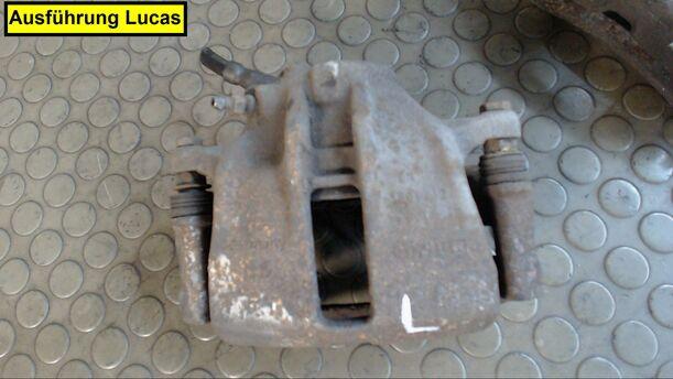 Foto: BREMSSATTEL VORN LINKS eines Audi 80