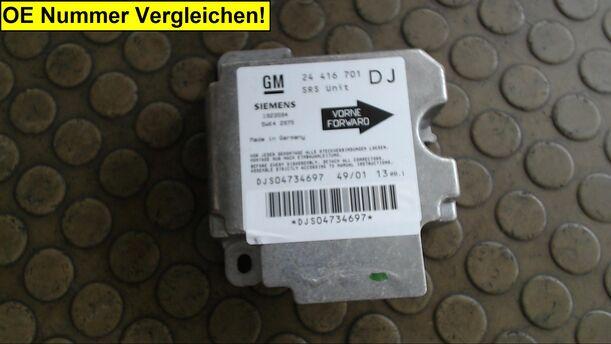 Foto: STEUERGERÄT AIRBAG eines Opel Vectra 1.8 Caravan