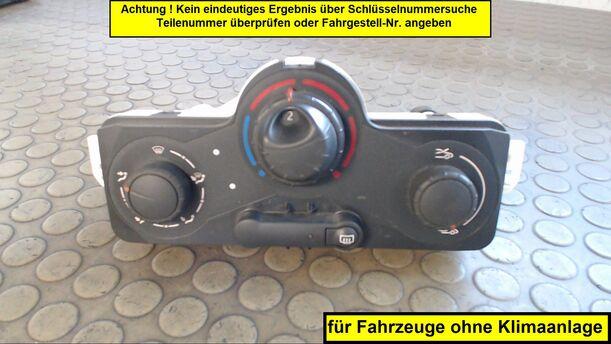 Foto: HEIZUNGSBETÄTIGUNG eines Renault Modus 1.2 16V