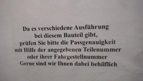 Foto: STEUERGERÄT AIRBAG eines Mercedes-Benz 200 D