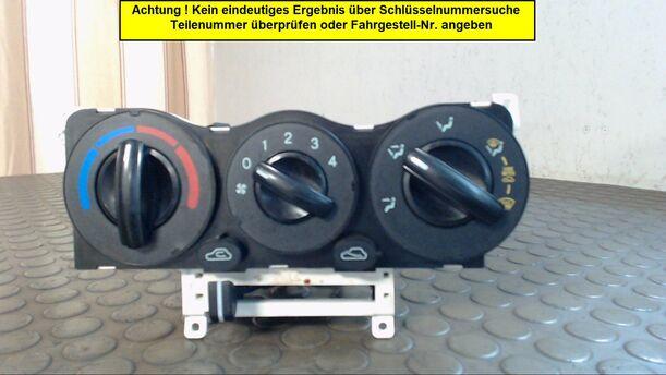 Foto: HEIZUNGSBETÄTIGUNG eines Hyundai Getz 1.3