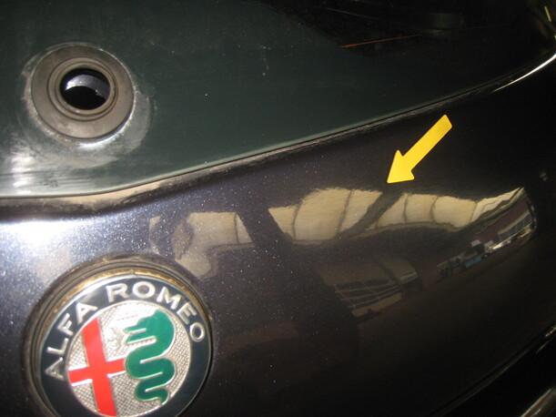 Foto: HECKKLAPPE / HECKDECKEL eines Alfa Romeo 147 1.9 JTD