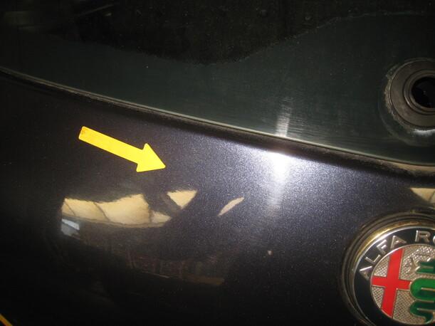Foto: HECKKLAPPE / HECKDECKEL eines Alfa Romeo 147 1.9 JTD