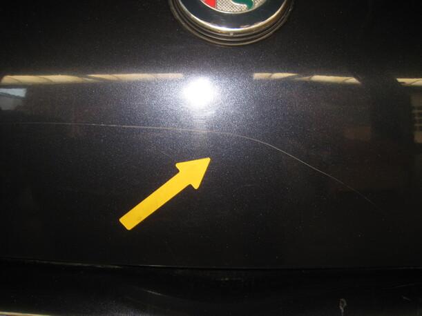 Foto: HECKKLAPPE / HECKDECKEL eines Alfa Romeo 147 1.9 JTD