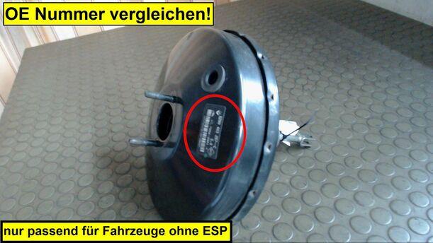 Foto: BREMSKRAFTVERSTÄRKER eines Renault Twingo 1.5 dCi
