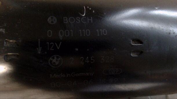 Foto: ANLASSER / STARTER BOSCH eines BMW 318tds compact CLX