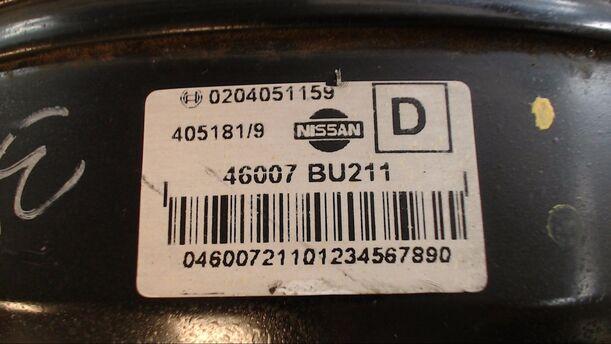 Foto: BREMSKRAFTVERSTÄRKER eines Nissan Almera Tino
