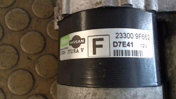 Foto: ANLASSER / STARTER VALEO eines Nissan Almera Tino
