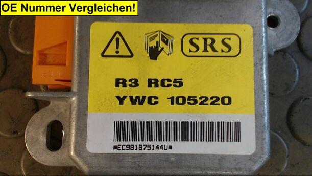 Foto: STEUERGERÄT AIRBAG eines Rover 214 CLX