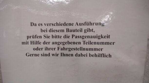 Foto: LICHTSCHALTER eines Opel Vectra 1.8